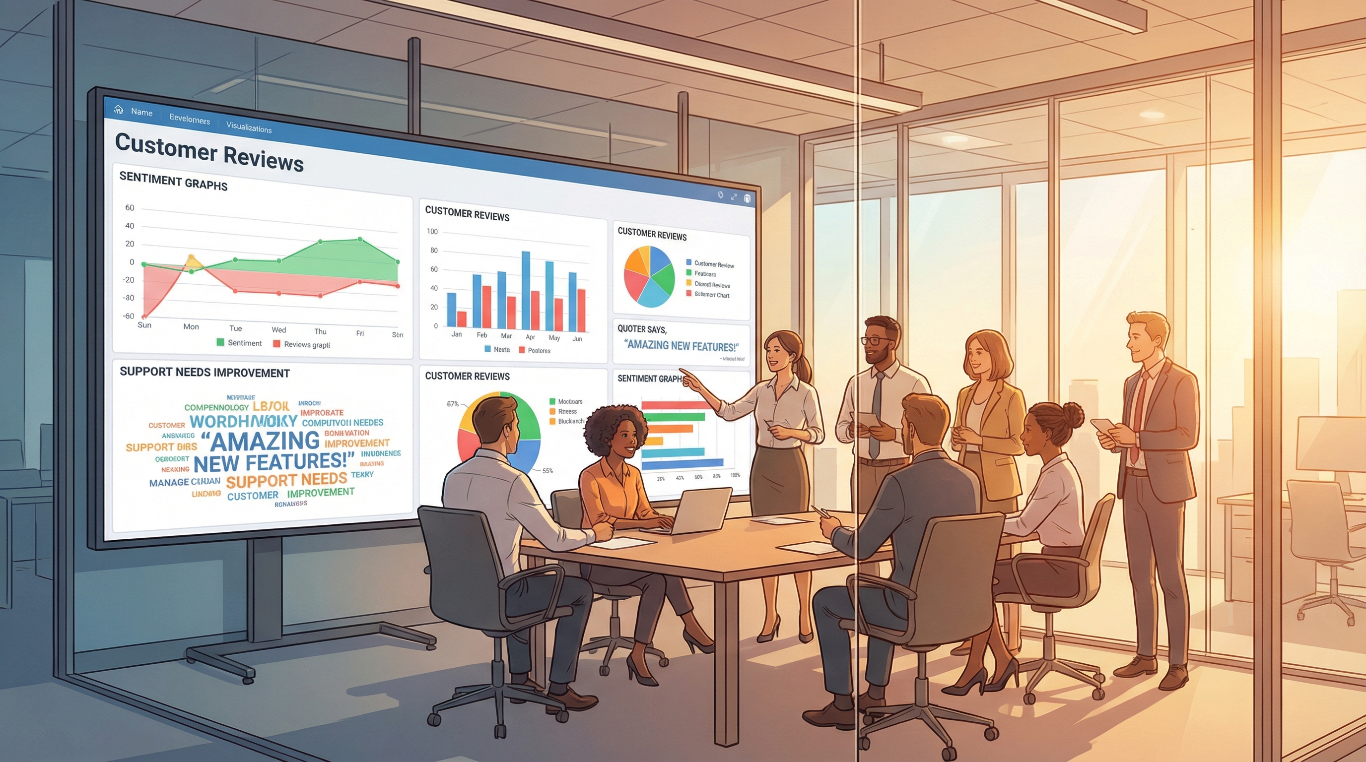 Using Review Data to Shape Strategy